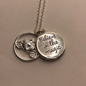 Cinderella Crystal Carriage Necklace!!!💎💘